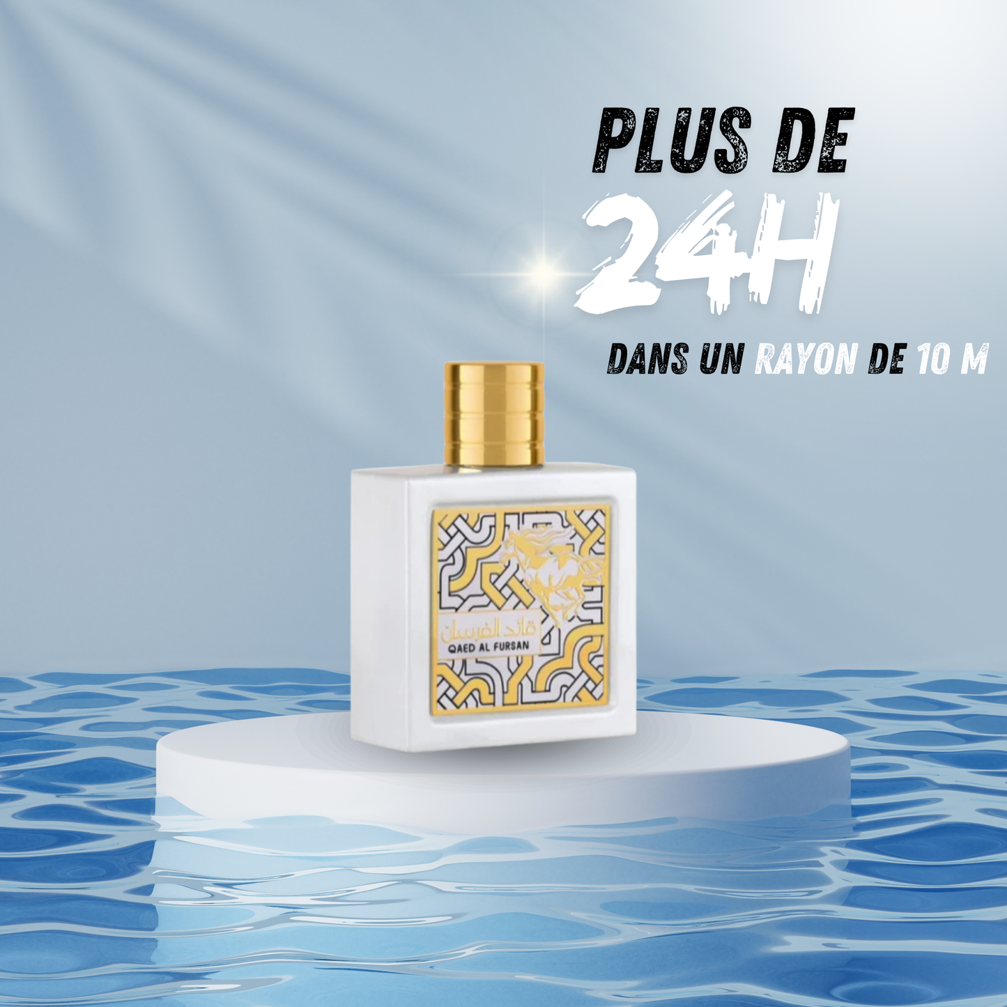 Eau de parfum - qaed al fursan (blanc)